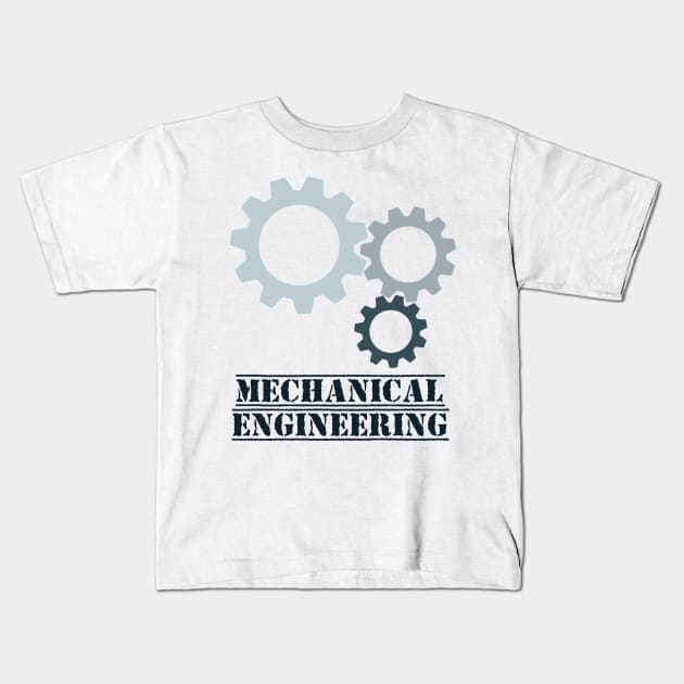 MECHANICAL ENGINEER Kids T-Shirt by Tees4Chill